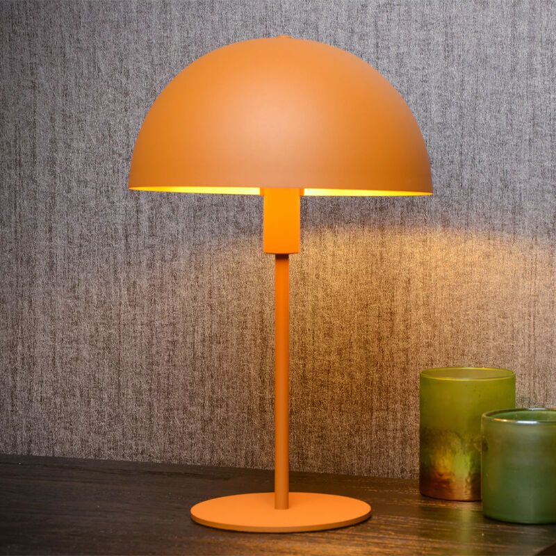 Gelbe Tischleuchte Modern, Siemon, mit Schalter