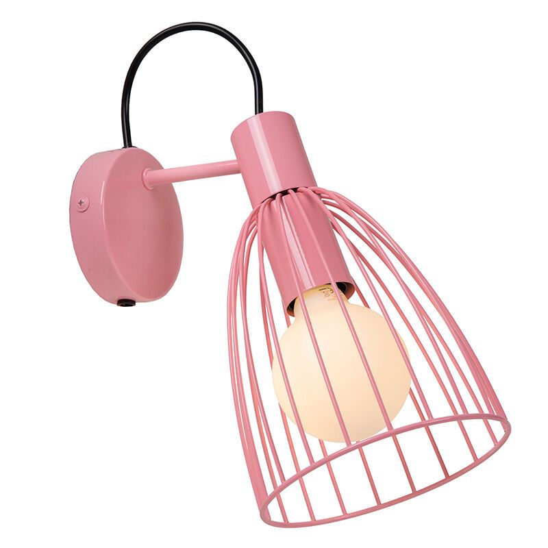 Beige Kinderzimmer Wandleuchte Stoff, Macarons Beige Kinderzimmer Wandleuchte Stoff, Macarons