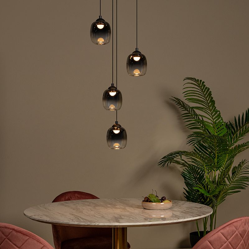 Graue Pendelleuchte Modern, Tamino, 5,2W, 3000K LED Graue Pendelleuchte Modern, Tamino, 5,2W, 3000K LED
