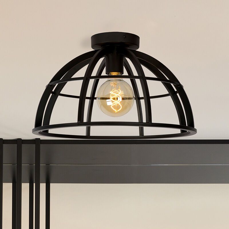 Schwarze Deckenlampe Modern, Dikra