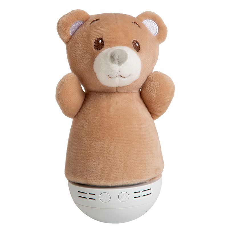 Braune Kinderzimmer Tischleuchte Modern, Dolly, 3W, RGB LED, mit Schalter Braune Kinderzimmer Tischleuchte Modern, Dolly, 3W, RGB LED, mit Schalter