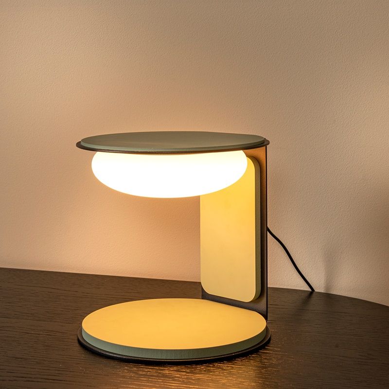 Grüne Tischleuchte Modern, Alinda, 9W, 3000K LED, mit Schalter Grüne Tischleuchte Modern, Alinda, 9W, 3000K LED, mit Schalter