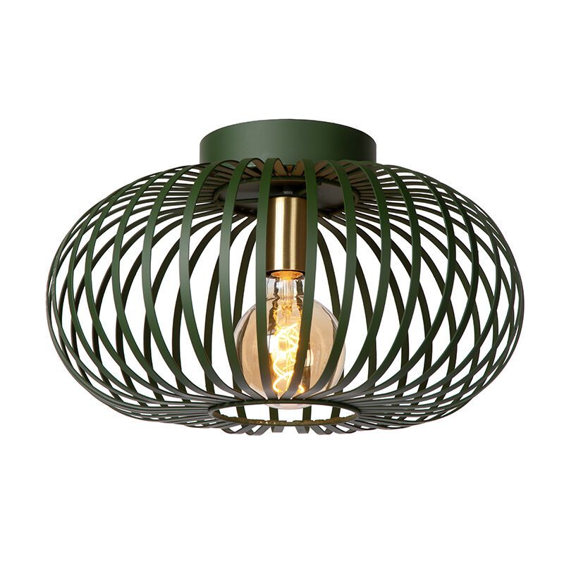 Grüne Deckenlampe Vintage, Manuela