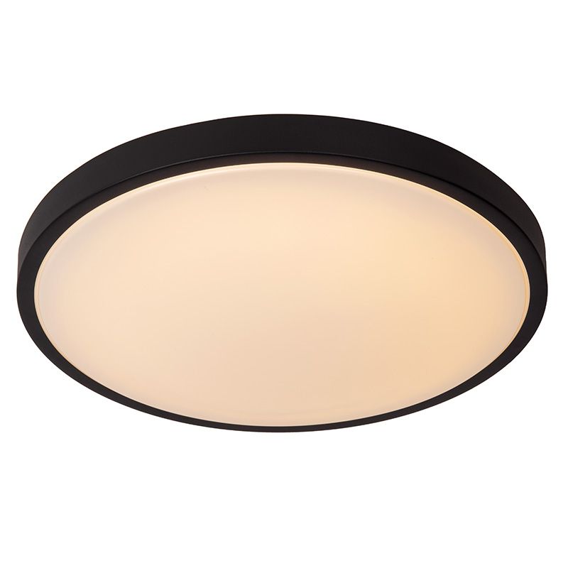 Schwarze Badezimmer Deckenleuchte Modern, Dasher, 24W, 2700K LED, IP44 Schwarze Badezimmer Deckenleuchte Modern, Dasher, 24W, 2700K LED, IP44