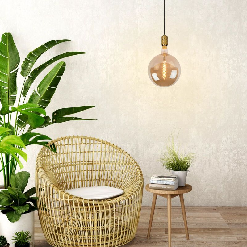 Goldene Pendelleuchte Esszimmer Antik, Jova Goldene Pendelleuchte Esszimmer Antik, Jova