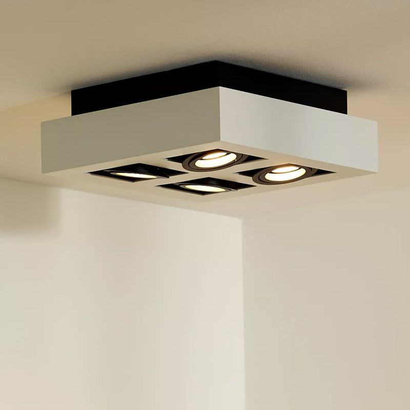 Weiße Aufbauspot Modern, Xirax Weiße Aufbauspot Modern, Xirax