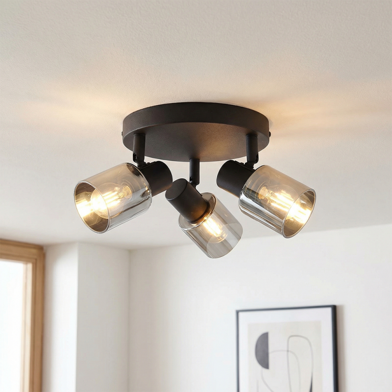 Moderne Deckenstrahler Grau, Aimy
