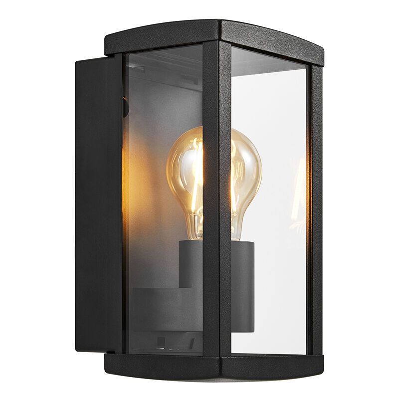 Schwarze Außenleuchte Modern, Luchy, IP44 Schwarze Außenleuchte Modern, Luchy, IP44
