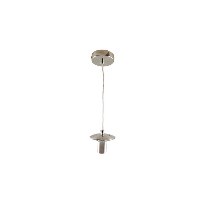 Metall Pendelleuchte ohne Schirm Nickel, Minne Metall Pendelleuchte ohne Schirm Nickel, Minne