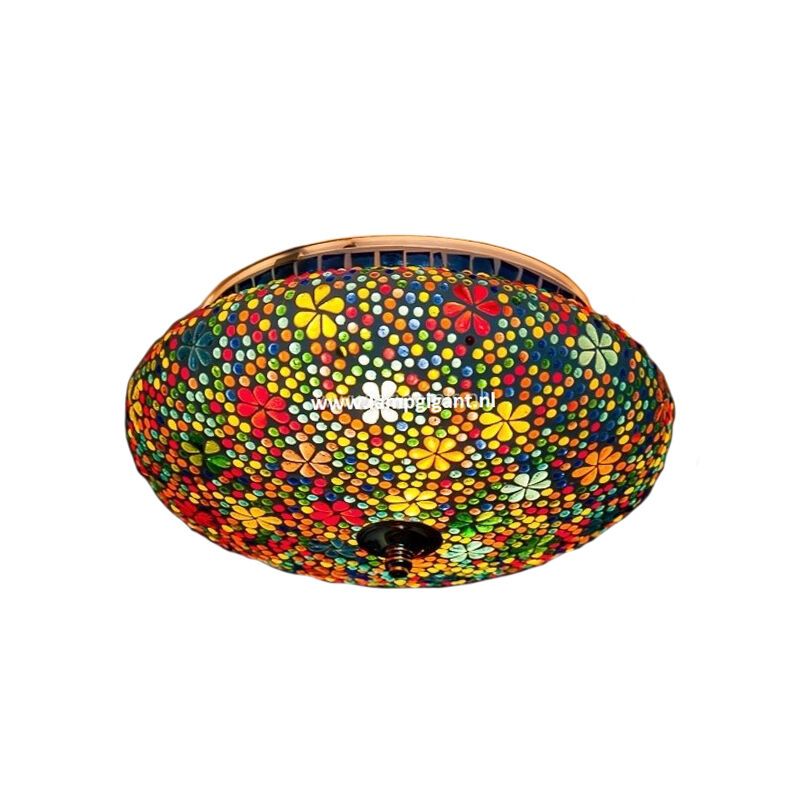 Mehrfarbige Mosaik Deckenlampe Orientalisch, Mimoun