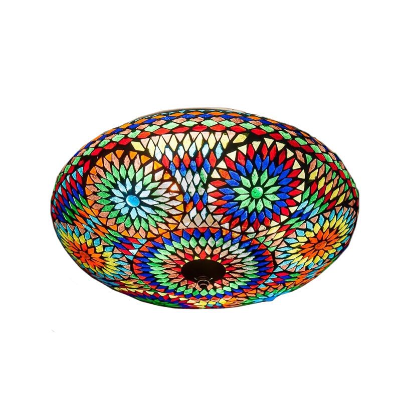 Mehrfarbige Mosaik Deckenlampe Orientalisch, Louay Mehrfarbige Mosaik Deckenlampe Orientalisch, Louay