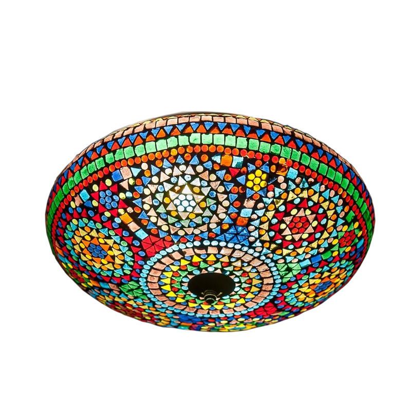 Mehrfarbige Mosaik Deckenlampe Orientalisch, Louay Mehrfarbige Mosaik Deckenlampe Orientalisch, Louay