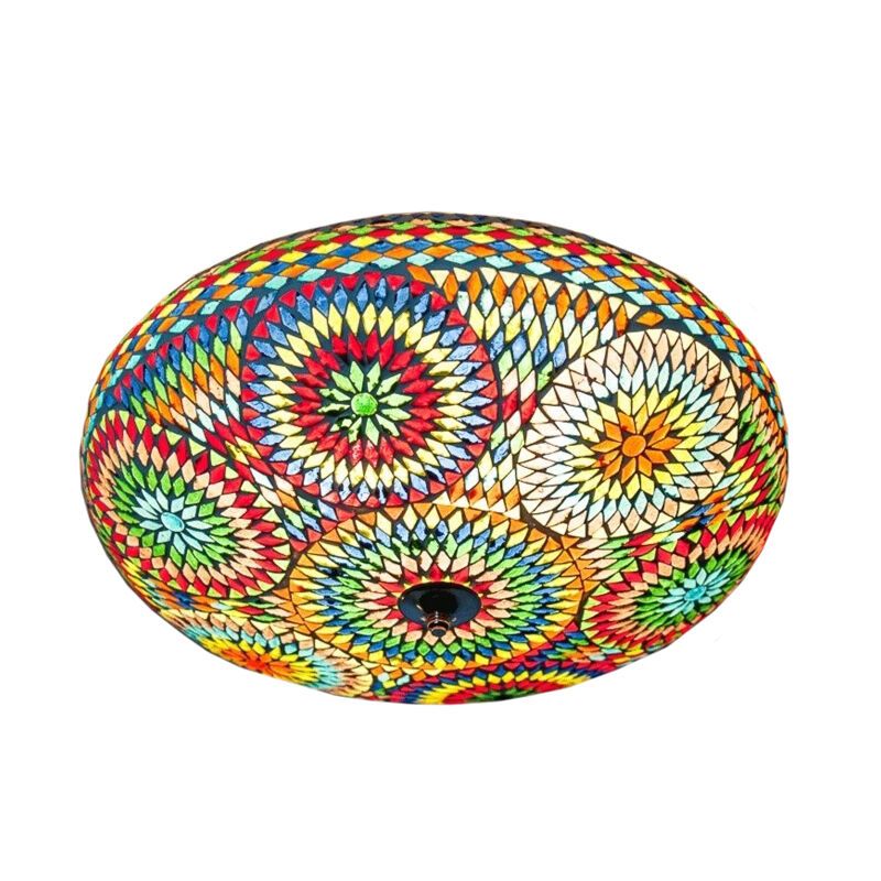Mehrfarbige Mosaik Deckenlampe Orientalisch, Annas Mehrfarbige Mosaik Deckenlampe Orientalisch, Annas