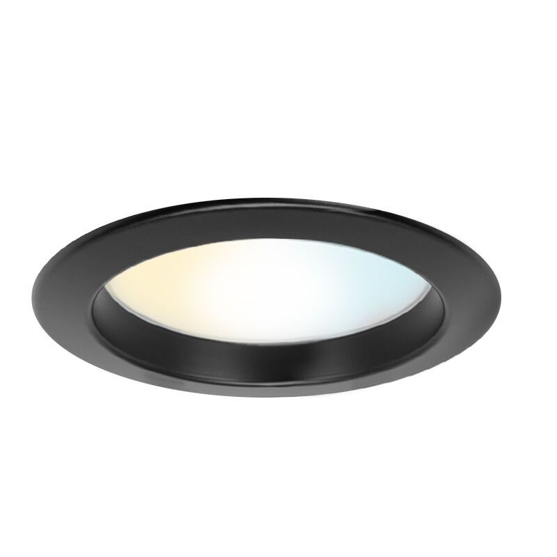 Schwarze Downlight Aluminium, Otmar, 15W, White Switch LED, IP22 Schwarze Downlight Aluminium, Otmar, 15W, White Switch LED, IP22
