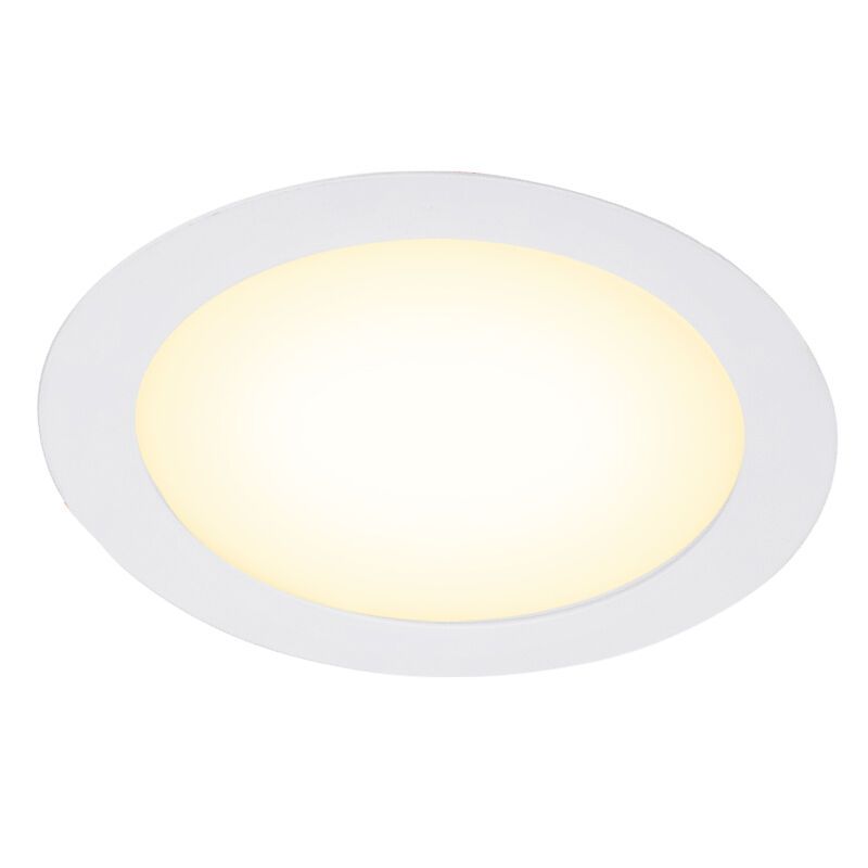 Weiße Downlight Aluminium, Umbriel, 6W, 3000K LED, IP44 Weiße Downlight Aluminium, Umbriel, 6W, 3000K LED, IP44