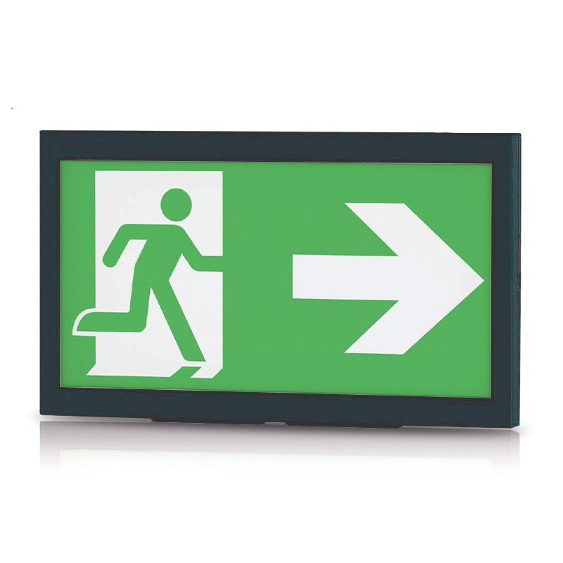 Wandeinbau-/Aufbau-Notbeleuchtung, 3 W, 6000 K LED, IP40 Wandeinbau-/Aufbau-Notbeleuchtung, 3 W, 6000 K LED, IP40