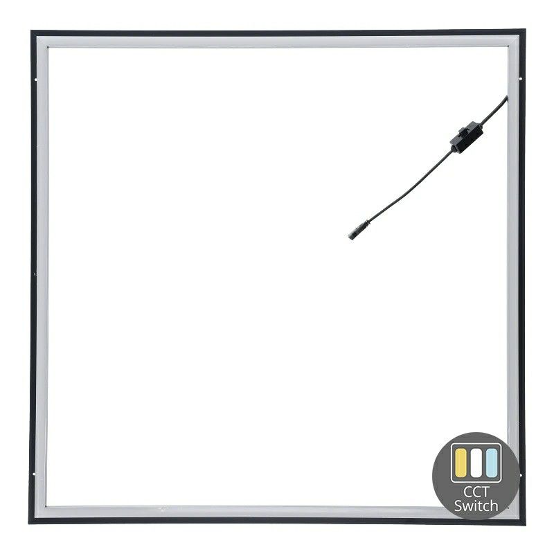 LED-Rahmenpanel 60x60 - 37W - weißer Schalter - UGR<21 - randbeleuchtet LED-Rahmenpanel 60x60 - 37W - weißer Schalter - UGR<21 - randbeleuchtet