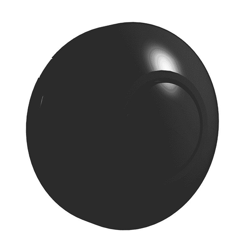 Schwarzer LED-Bodendimmer - 0-50 W Schwarzer LED-Bodendimmer - 0-50 W