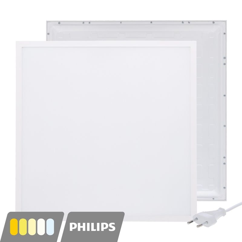 LED-Panel 60x60 - 30 W - weißer Schalter - UGR<19 - Hintergrundbeleuchtung LED-Panel 60x60 - 30 W - weißer Schalter - UGR<19 - Hintergrundbeleuchtung