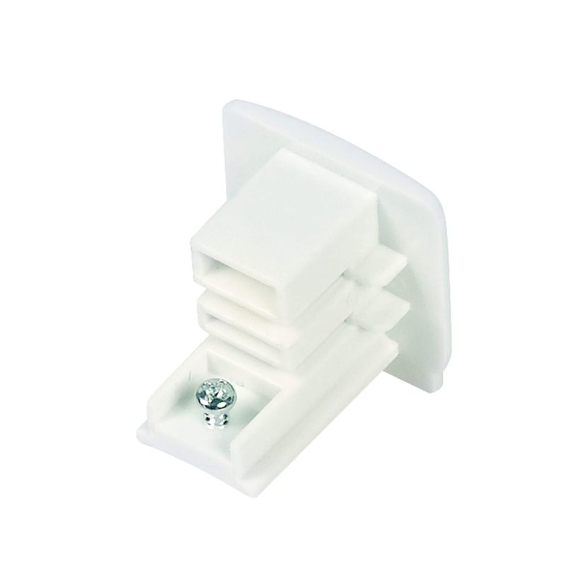 Endkappe für 3-Phasen-Schienenbeleuchtung, weiß, Pro Endkappe für 3-Phasen-Schienenbeleuchtung, weiß, Pro