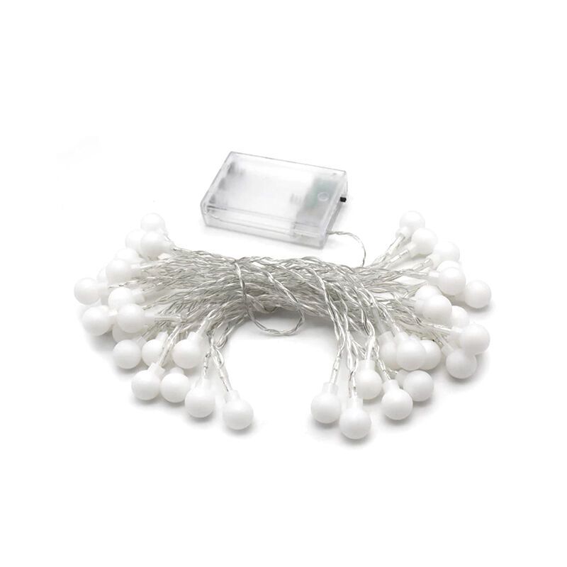 2m LED-Kugellicht an Batterie, 20 farbige Lichter 2m LED-Kugellicht an Batterie, 20 farbige Lichter