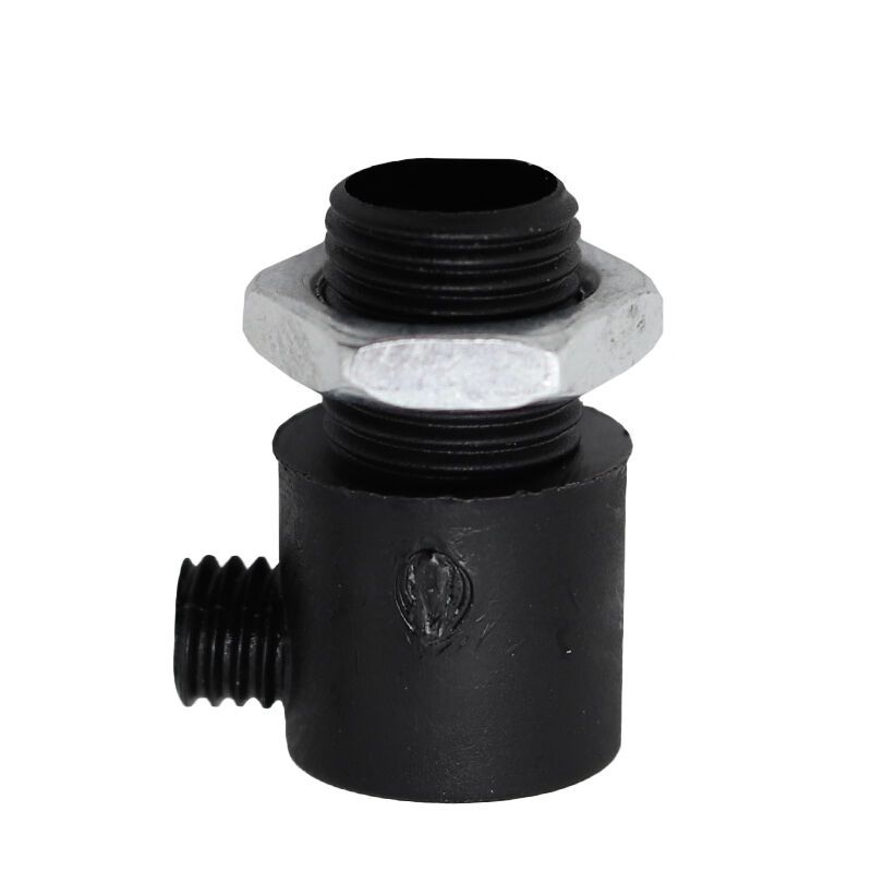 Schwarze Zugentlastungen, Kunststoff