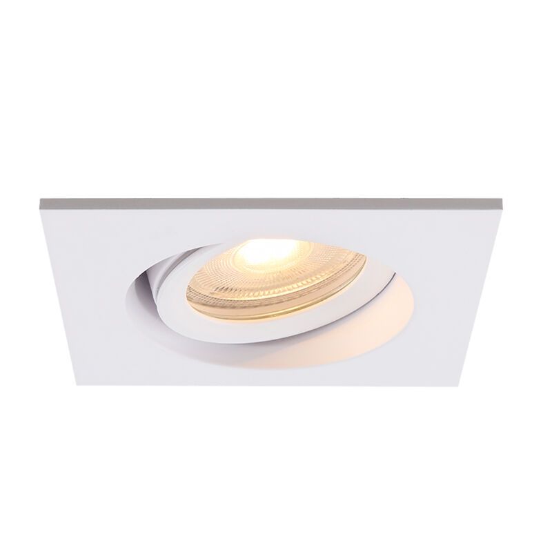 Aluminium Badezimmer Einbaustrahler Weiß, Jorin, IP65 Aluminium Badezimmer Einbaustrahler Weiß, Jorin, IP65