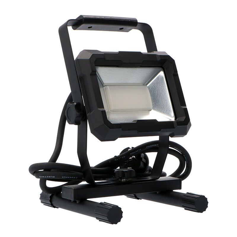 Schwarze Arbeitsscheinwerfer Aluminium, Branko, 30W, 4000K LED, IP65