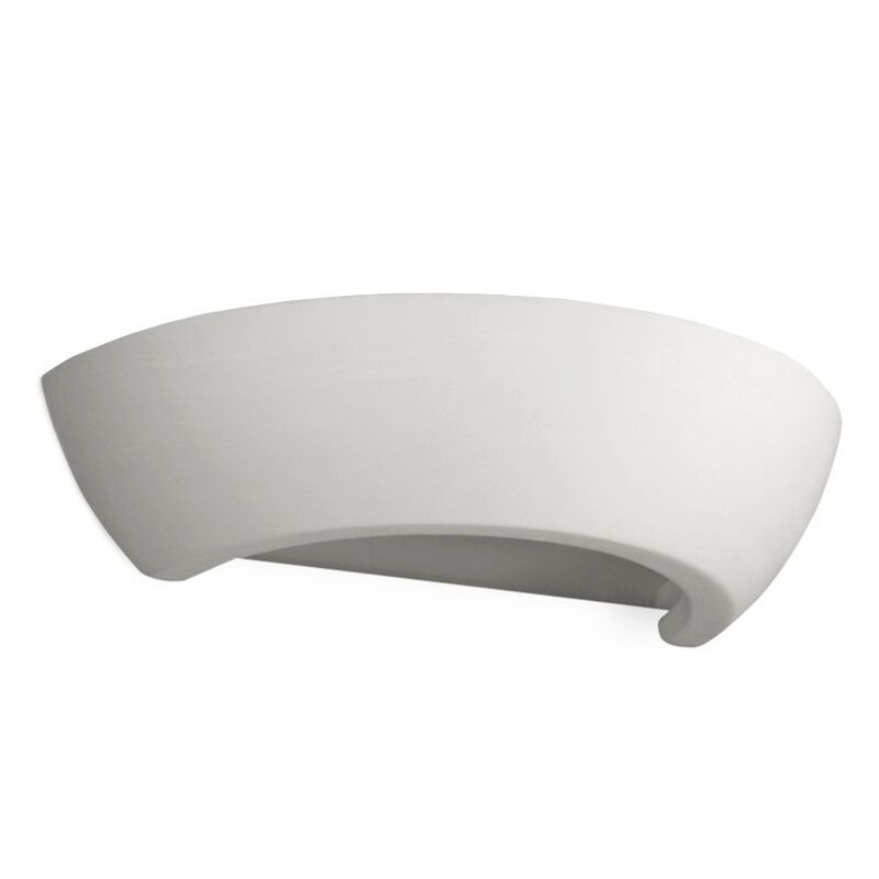 Glas Up down Wandleuchte Weiß, Lotfi