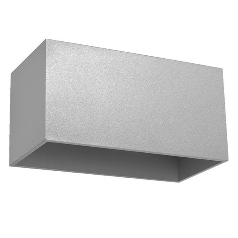 Aluminium Up down Wandleuchte Grau, Andro Aluminium Up down Wandleuchte Grau, Andro