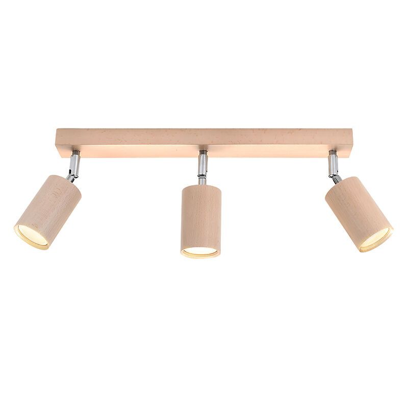 Holz Deckenstrahler Braun, Fredrik