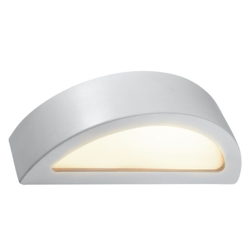 Glas Up down Wandleuchte Grau, Fadila