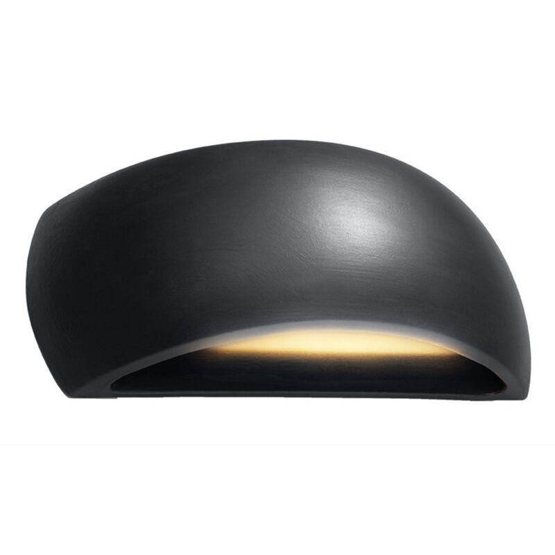 Glas Up down Wandleuchte Schwarz, Laurenz Glas Up down Wandleuchte Schwarz, Laurenz