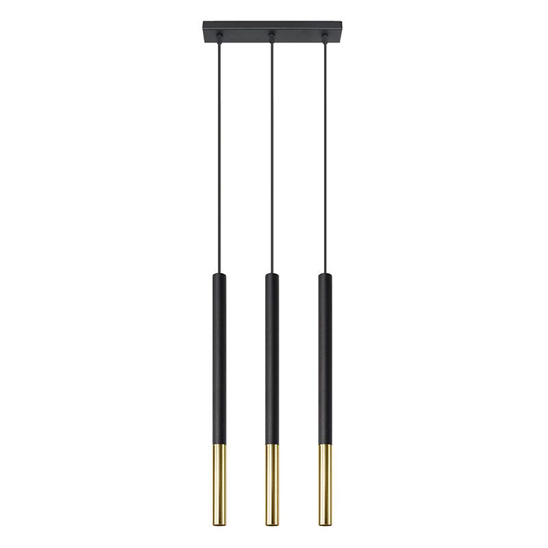 Aluminium Pendelleuchte Gold, Ilonca