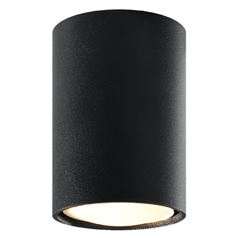 Aluminium Aufbauspot Schwarz, Harley Aluminium Aufbauspot Schwarz, Harley