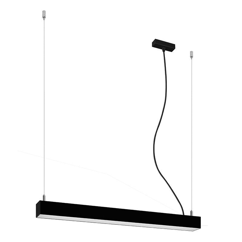 Aluminium Pendelleuchte Schwarz, Mascha, 22W, 3000K LED Aluminium Pendelleuchte Schwarz, Mascha, 22W, 3000K LED