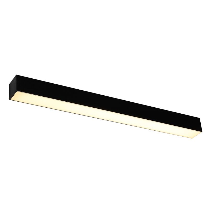 Aluminium Wandleuchte Schwarz, Mascha, 22W, 3000K LED