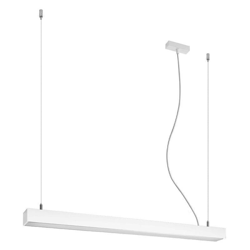 Aluminium Pendelleuchte Weiß, Mascha, 31W, 3000K LED Aluminium Pendelleuchte Weiß, Mascha, 31W, 3000K LED