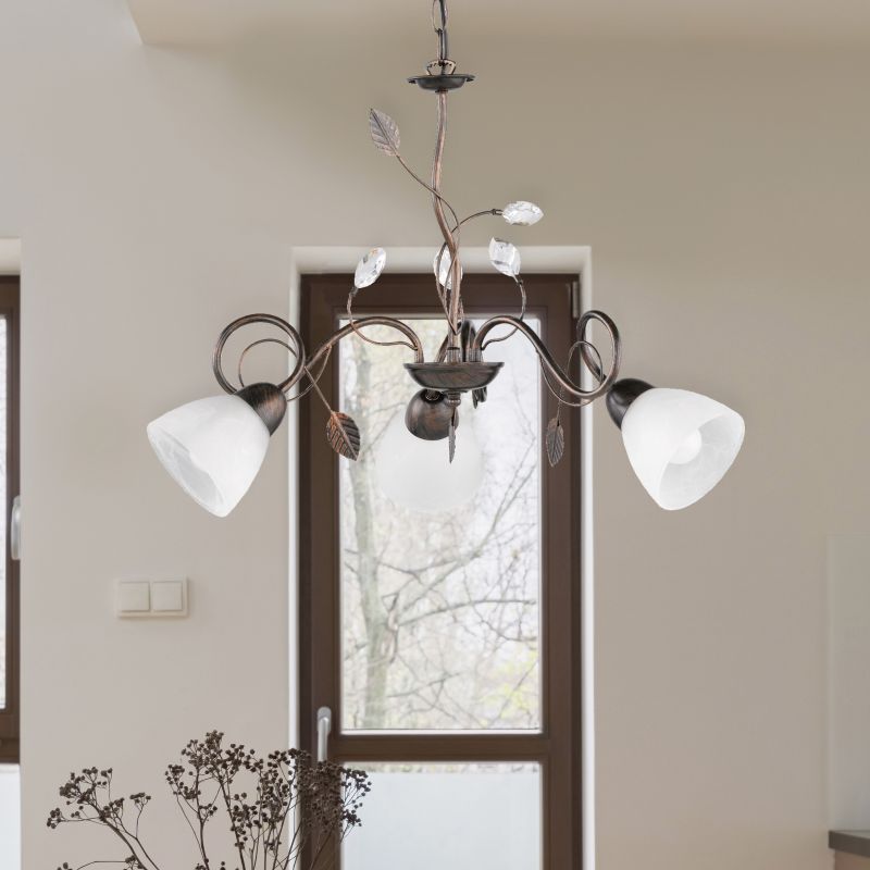 Rostfarbene Kronleuchter Antik, Astrid Rostfarbene Kronleuchter Antik, Astrid