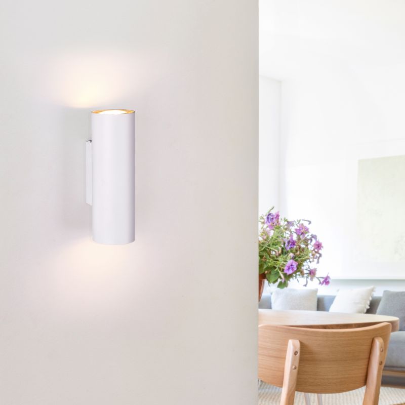 Weiße Wandleuchte Modern, Kaso