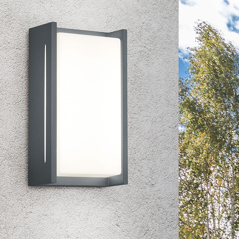 Anthrazit Außenleuchte Modern, Arthur, 8,5W, 3000K LED, IP54 Anthrazit Außenleuchte Modern, Arthur, 8,5W, 3000K LED, IP54