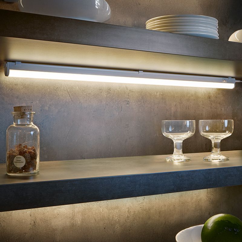 Weiße Deckenleuchte Kunststoff, Irmak, 13W, 3000K LED, mit Schalter Weiße Deckenleuchte Kunststoff, Irmak, 13W, 3000K LED, mit Schalter