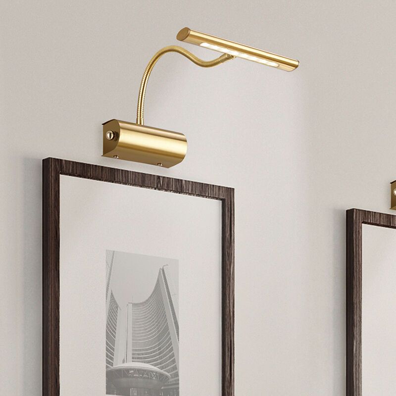 Messing Bildbeleuchtung Modern, Eliza, 4W, 3000K LED