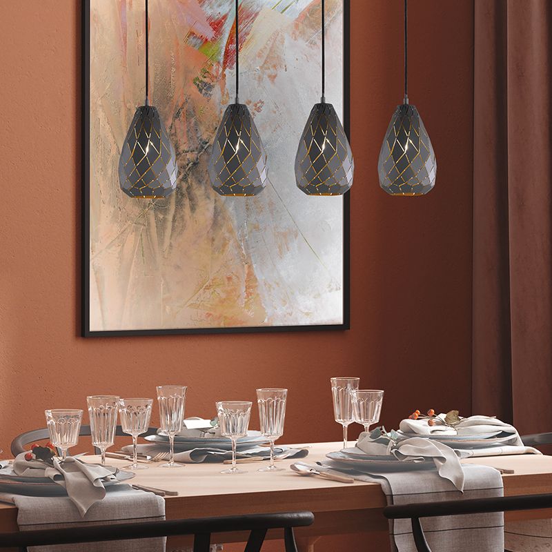 Anthrazit Pendelleuchte Modern, Esrum