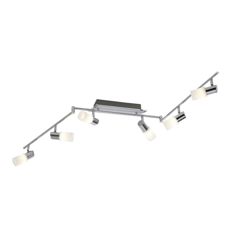 Graue Deckenstrahler Glas, Morely, 4,5W, 3000K LED