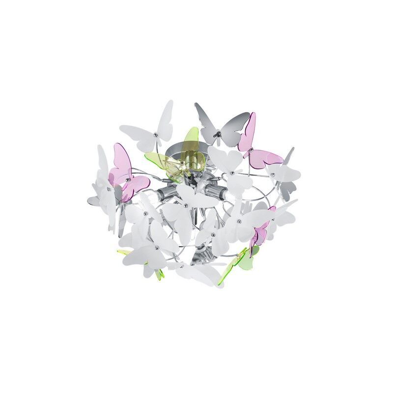 Chrom Kinder Deckenleuchte Design, Gedser