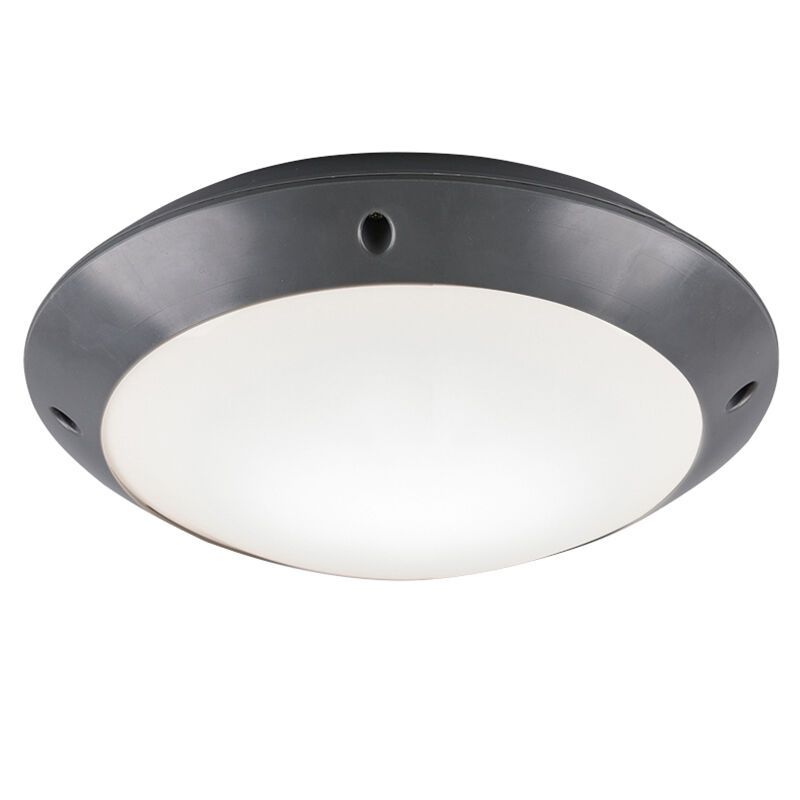 Anthrazit Deckenlampe Modern, Gandrup, IP54