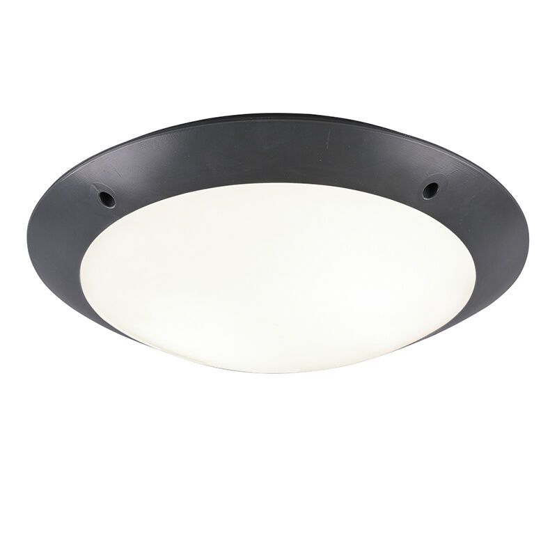 Anthrazit Deckenlampe Modern, Gandrup, IP54