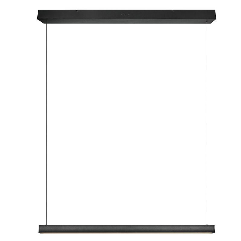 Schwarze Pendelleuchte Modern, Wishal, 29W, White Switch LED, 3-stufig dimmbar