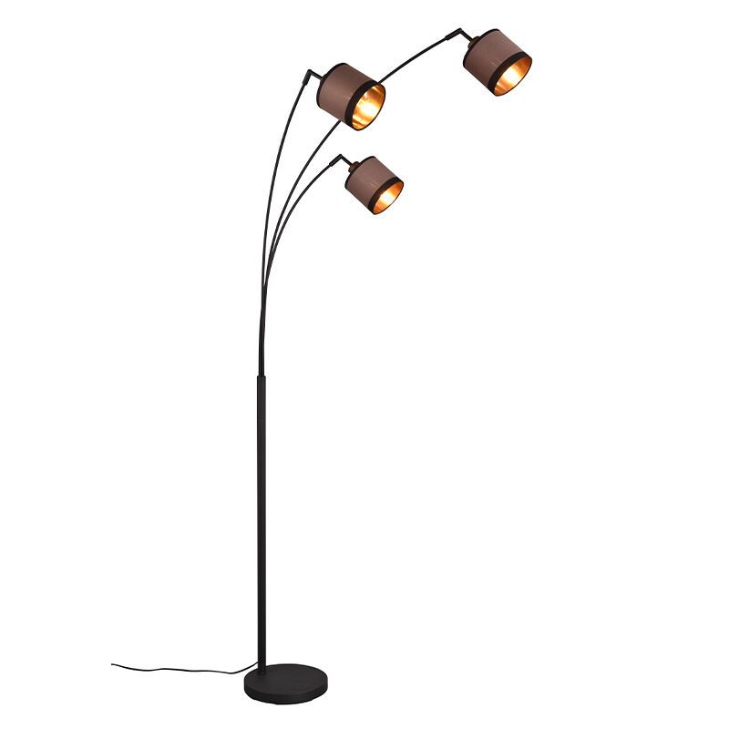 Taupe Bogenlampe Modern, Denley, mit Schalter Taupe Bogenlampe Modern, Denley, mit Schalter